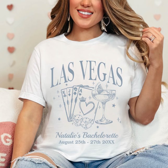 Custom Las Vegas Bachelorette Party Personalised T-Shirt (Creator Uploaded)