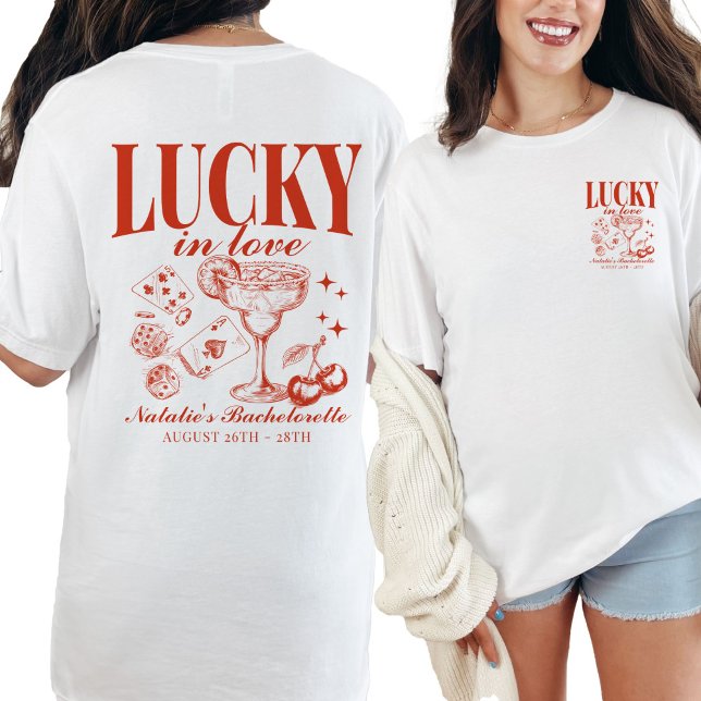 Custom Las Vegas Bachelorette Party Personalised T-Shirt (Creator Uploaded)