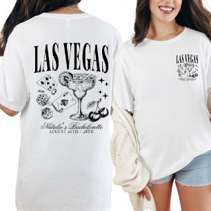 Custom Las Vegas Bachelorette Party Personalised T-Shirt