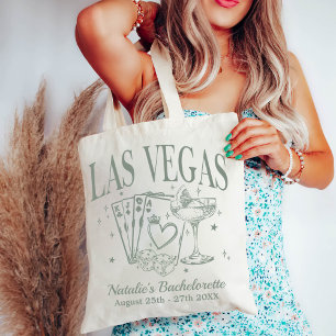 Custom Las Vegas Bachelorette Party Personalised Tote Bag