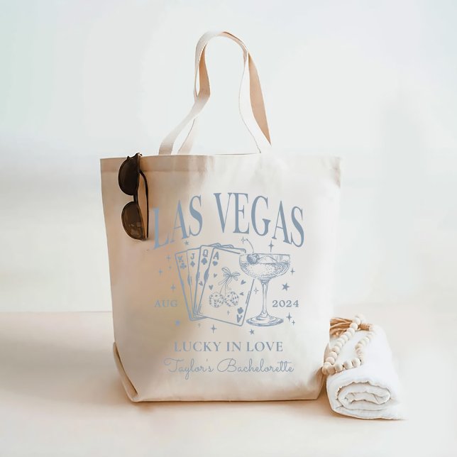 Custom Las Vegas Bachelorette Party Personalised Tote Bag (Creator Uploaded)