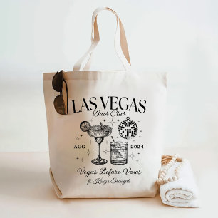 Custom Las Vegas Bachelorette Party Personalised Tote Bag