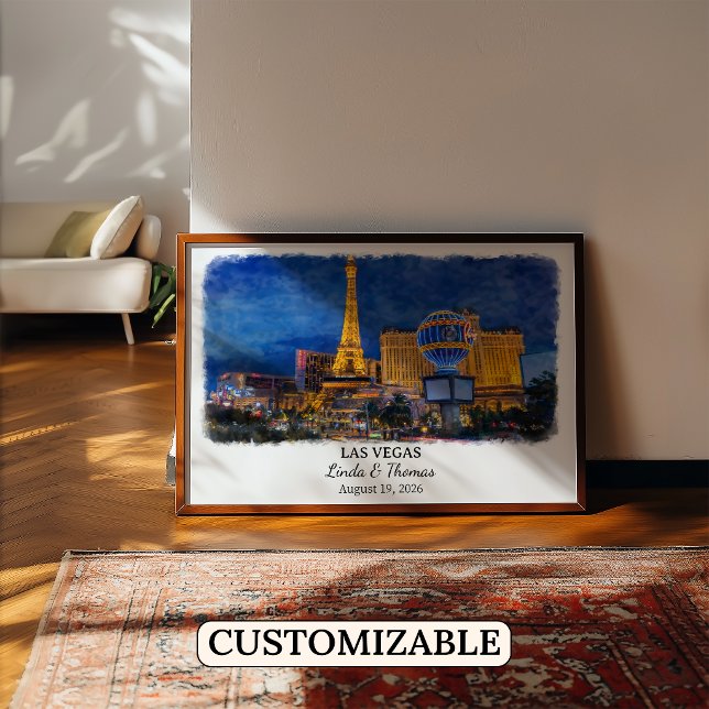 Custom Las Vegas Wall Art, Nevada Poster (Creator Uploaded)