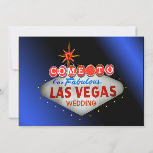 Custom Las Vegas Wedding Invitations