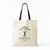 Custom Last Swing Before the Ring Bachelor Party