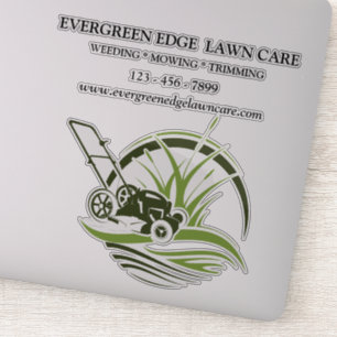 Custom Lawn Care Vinyl