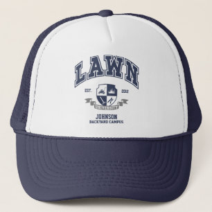 Custom Lawn Mowing Funny Yard Work for Dad Grandpa Trucker Hat