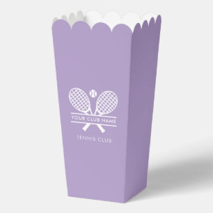 Custom Lawn Tennis Club Name Team Players Favour Box