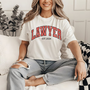Custom Lawyer Shirt, Lawyer Gift, Law Student Gift T-Shirt