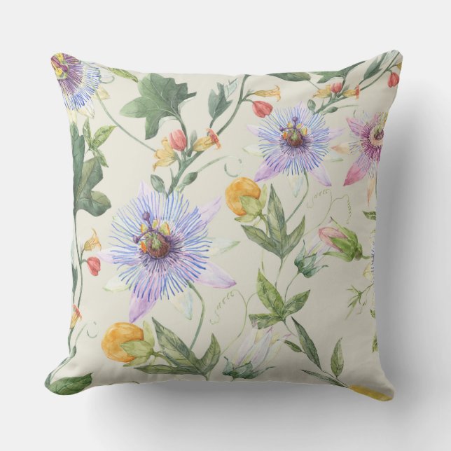 Custom Leafy Lilac Floral | You are special Cushion (Front)