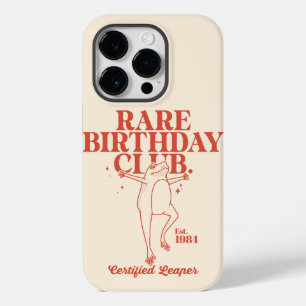 Custom Leap Year Frog Leaper Rare Birthday Club  Case-Mate iPhone 14 Pro Case