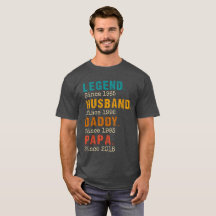 Custom Legend Husband Daddy Papa Vintage Dad