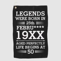 Custom Legends Were Born in Date Month Year Age