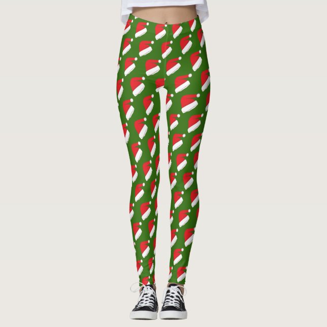 Custom Leggings Christmas Trees (Front)