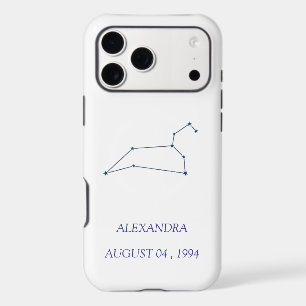 Custom Leo Constellation iPhone Case - Personalise