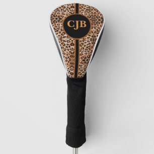 Custom Leopard Print Golf Head Cover