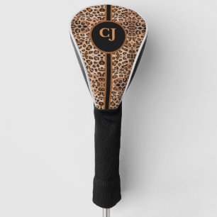 Custom Leopard Print Golf Head Cover