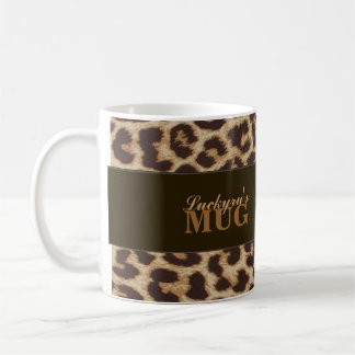Custom Leopard Print Mug