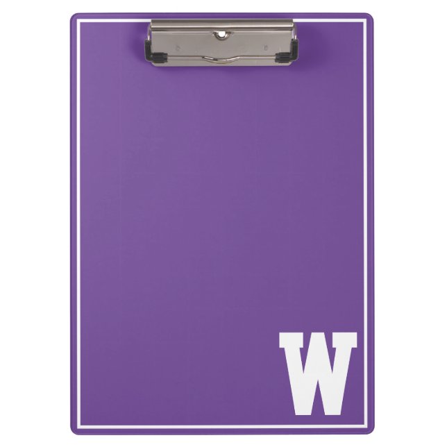 Custom Letter Clipboard (Front)
