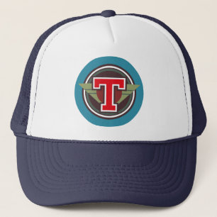 Custom Letter "T" Initial Trucker Hat