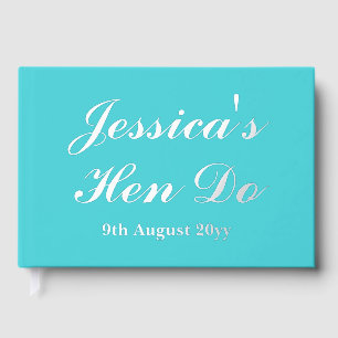 Custom Letters to the Bride Hen Do Trip Weekend Guest Book