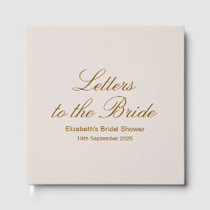 Custom Letters to the Bride Scrapbook, Hen Do Scra Guest Book