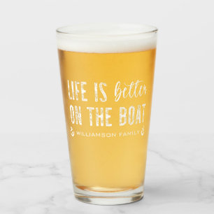 Custom Life is better on the Boat   Boat Life Glass