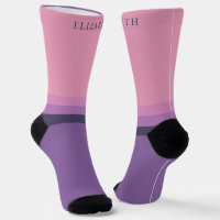Custom Light Dark Purple Violet Colour Block