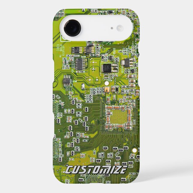 Custom Light Green PCB Circuit Board for IT Pros 2 (Back)