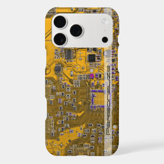 Custom Light Orange PCB Circuit Board for IT Pros