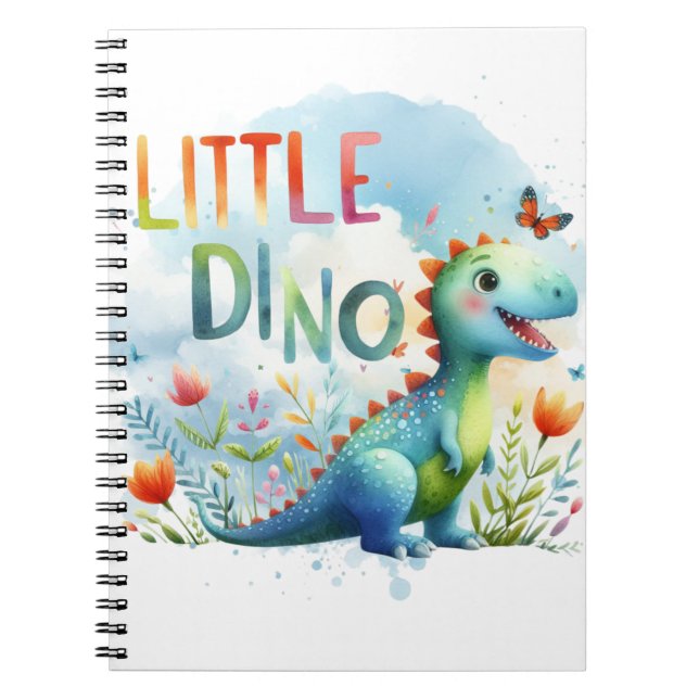 CUSTOM LIL DINO BAG NOTEBOOK (Front)