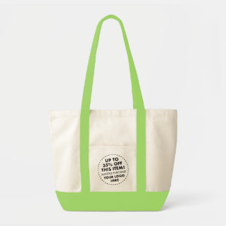 Custom Lime Green Tote 35% OFF Bulk Buy Discount Bag