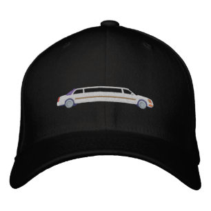 Custom Limousine Driver Large Embroidery Embroidered Hat