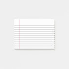 Custom Lined Notebook Paper Sticky Notes