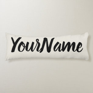 Custom Linen Cream Body Cushion