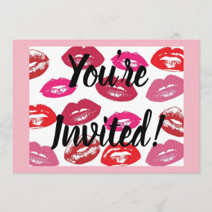 CUSTOM Lipsense Party invitation + envelopes