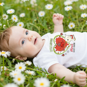 Custom Little Lady Lucky Charm Baby T-Shirt 