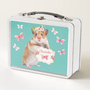 Custom Little Mouse/Hamster Kids' Metal Lunch Box