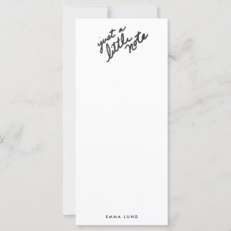 Custom Little Note Stationery