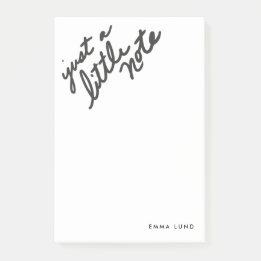 Custom Little Note Stationery