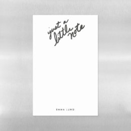 Custom Little Note Stationery Magnetic Dry Erase Sheet