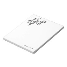 Custom Little Note Stationery Paper Pad