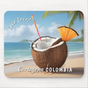 Custom Location Coco Loco Mouse Mat