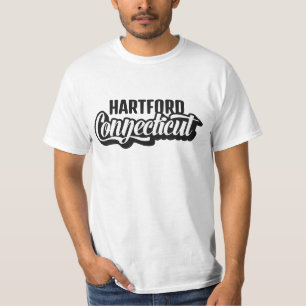 Custom Location & Text Connecticut T-Shirt