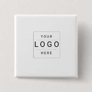 Custom Logo 15 Cm Square Badge