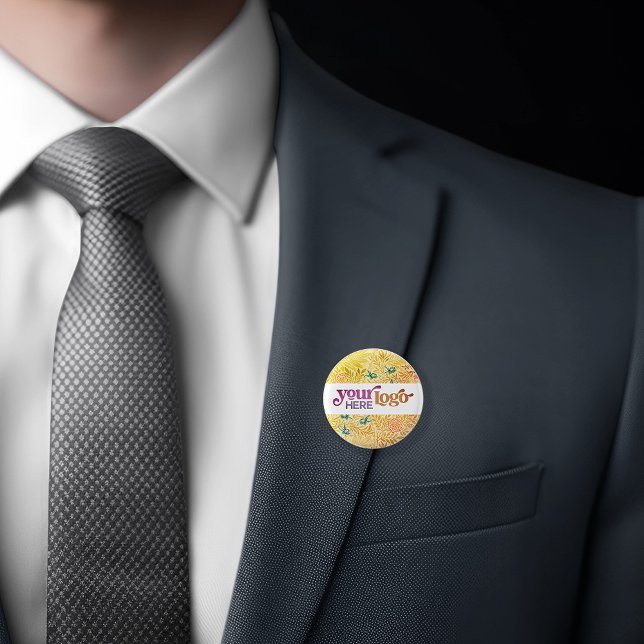 Custom Logo 3 Cm Round Badge (Custom-Logo-Pin-Button-Company-Business-Branding-Promotinal-Items-Marketing-Branding-Personalized-Gi)