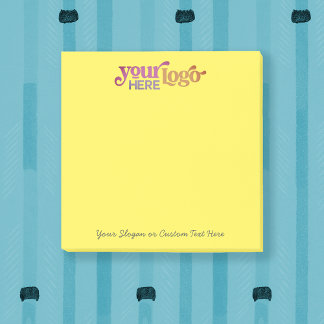 Custom Logo 3x3 Post-it® Personalised Sticky Notes