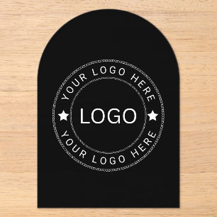 Custom Logo Acrylic Invitations