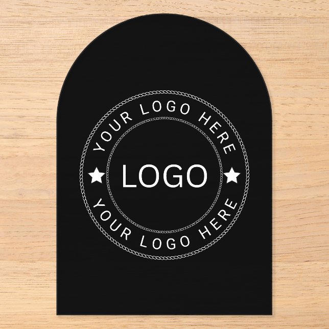 Custom Logo Acrylic Invitations (Front)