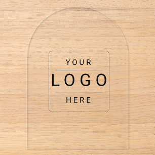 Custom Logo Acrylic Invitations